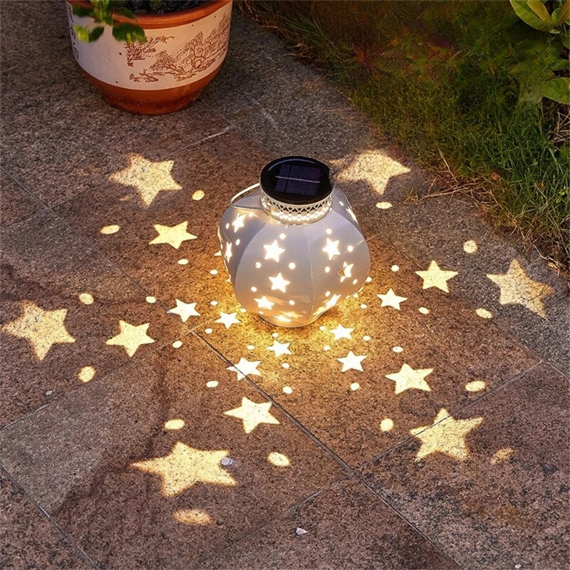 Outdoor Lighting Panel - 정원 스타 프로젝터 램프 걸이형 태양광