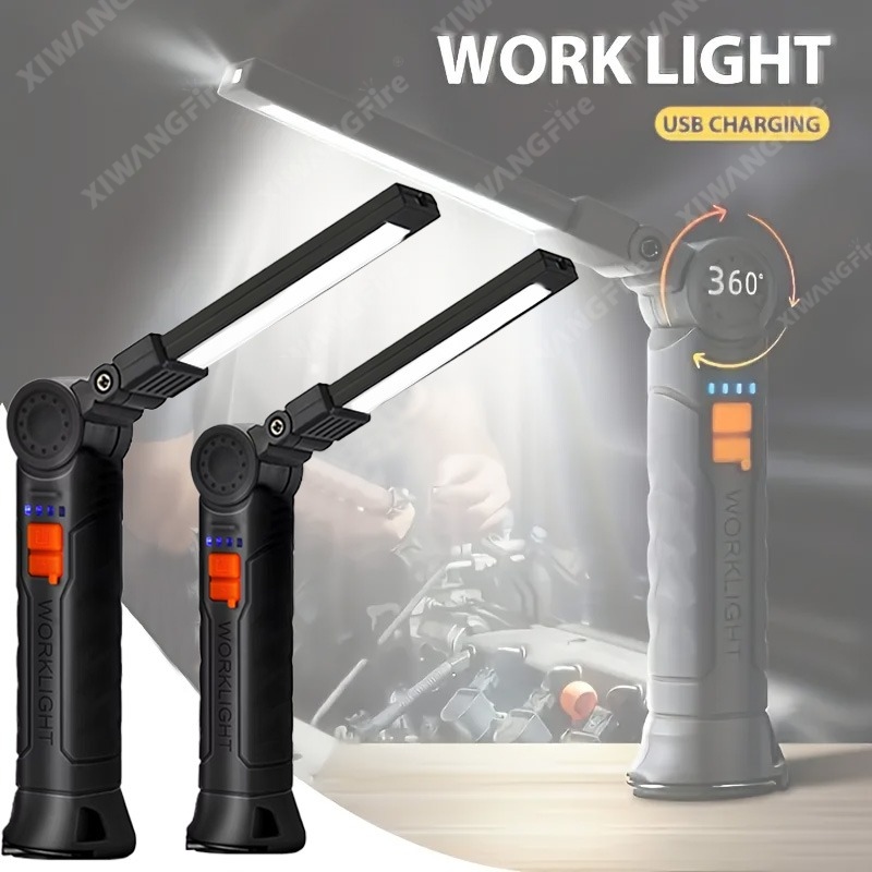 Outdoor Lighting Panel - 자석 및 후크가 있는 충전식 LED