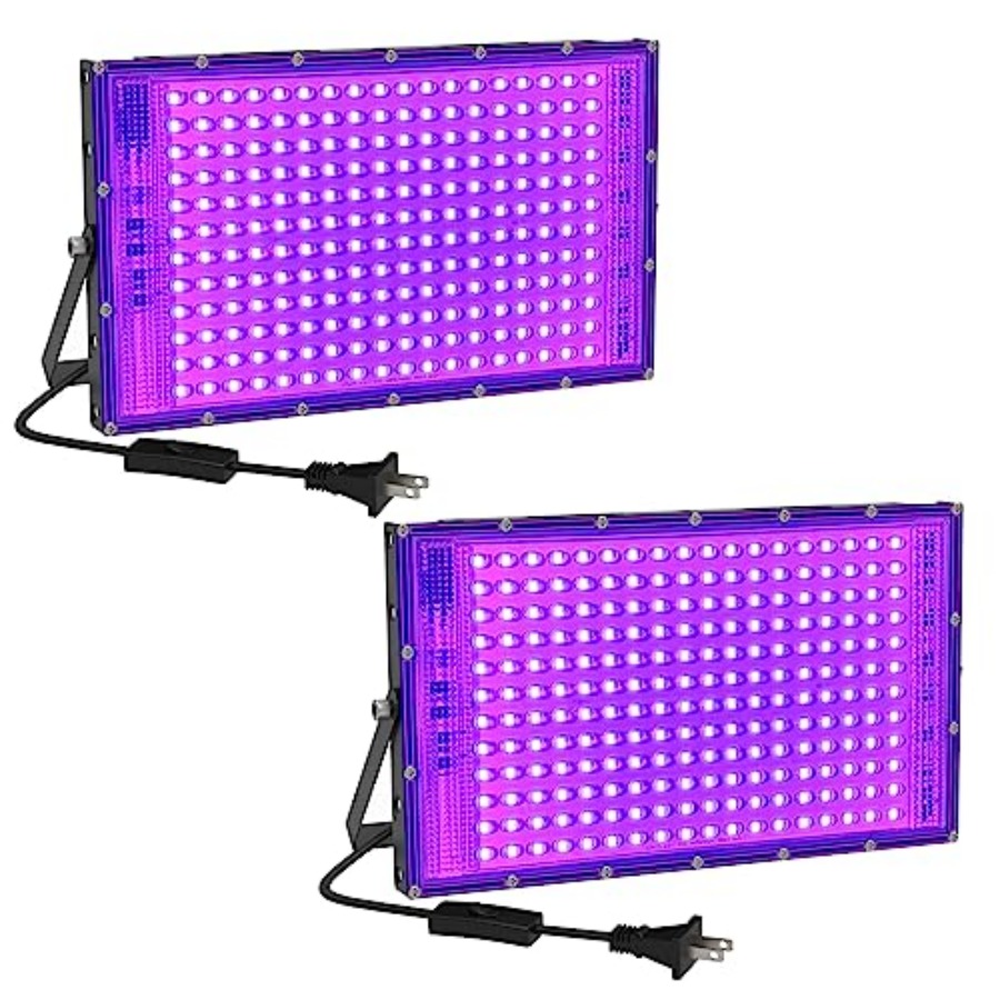 Led Flood Light - 150W LED 블랙 라이트 2개 세트,