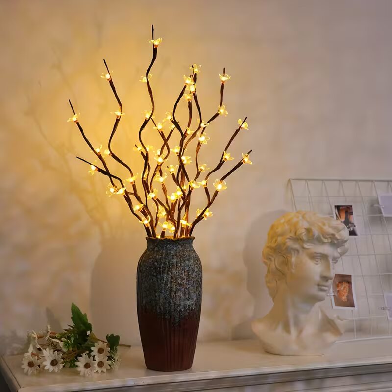 Outdoor Lighting For Home - 1/2PC 20LED 벚꽃 나무 가지 조명