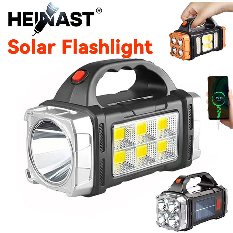 Led Flood Light - 강력한 휴대용 손전등 USB 충전식 토치