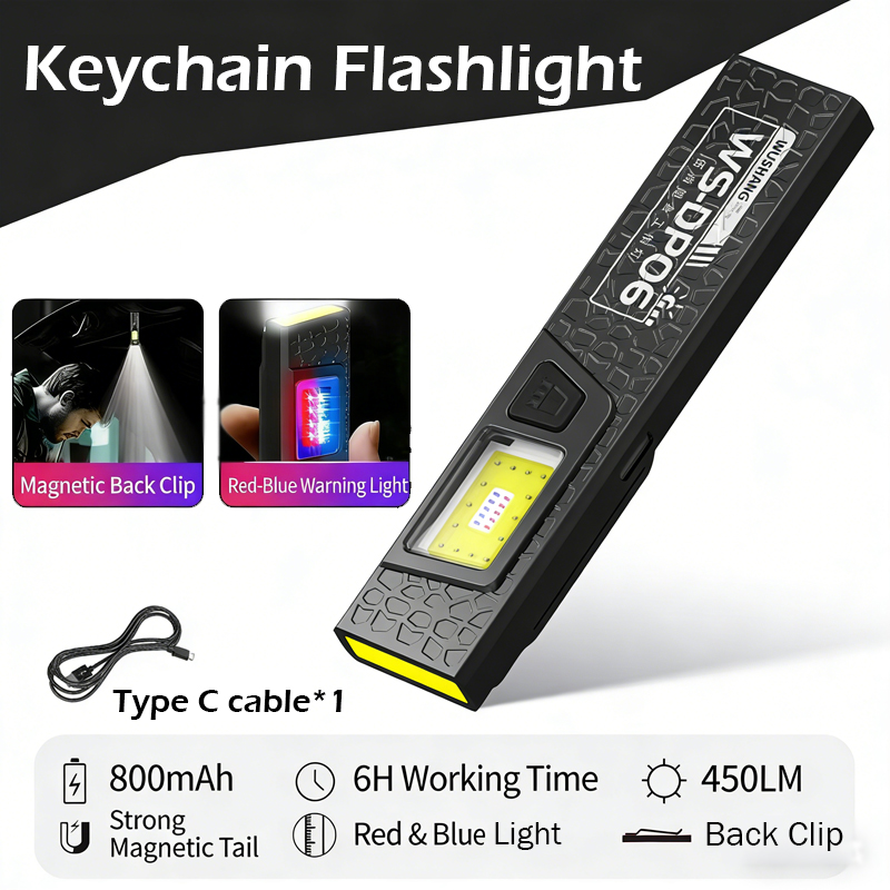 Led Flood Light - LED COB 손전등 유형 C 충전식
