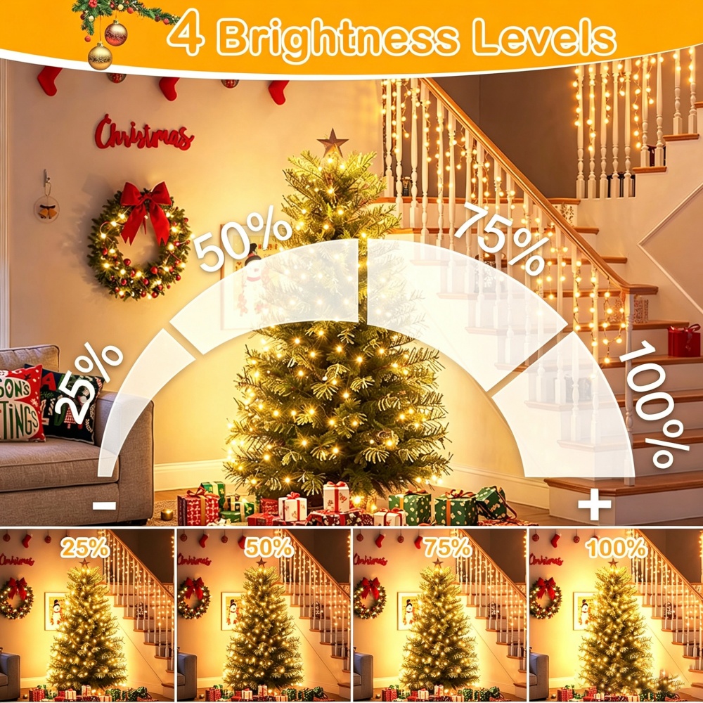 50M/100M LED 스트링 조명 녹색 와이어 가랜드 - Outdoor Lighting No Wiring 리뷰 및 가격