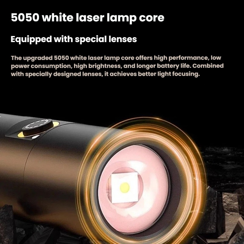 강력한 조명 LED 손전등 Type-C 충전 텔레스코픽 - Outdoor Lighting Portable 리뷰 및 가격