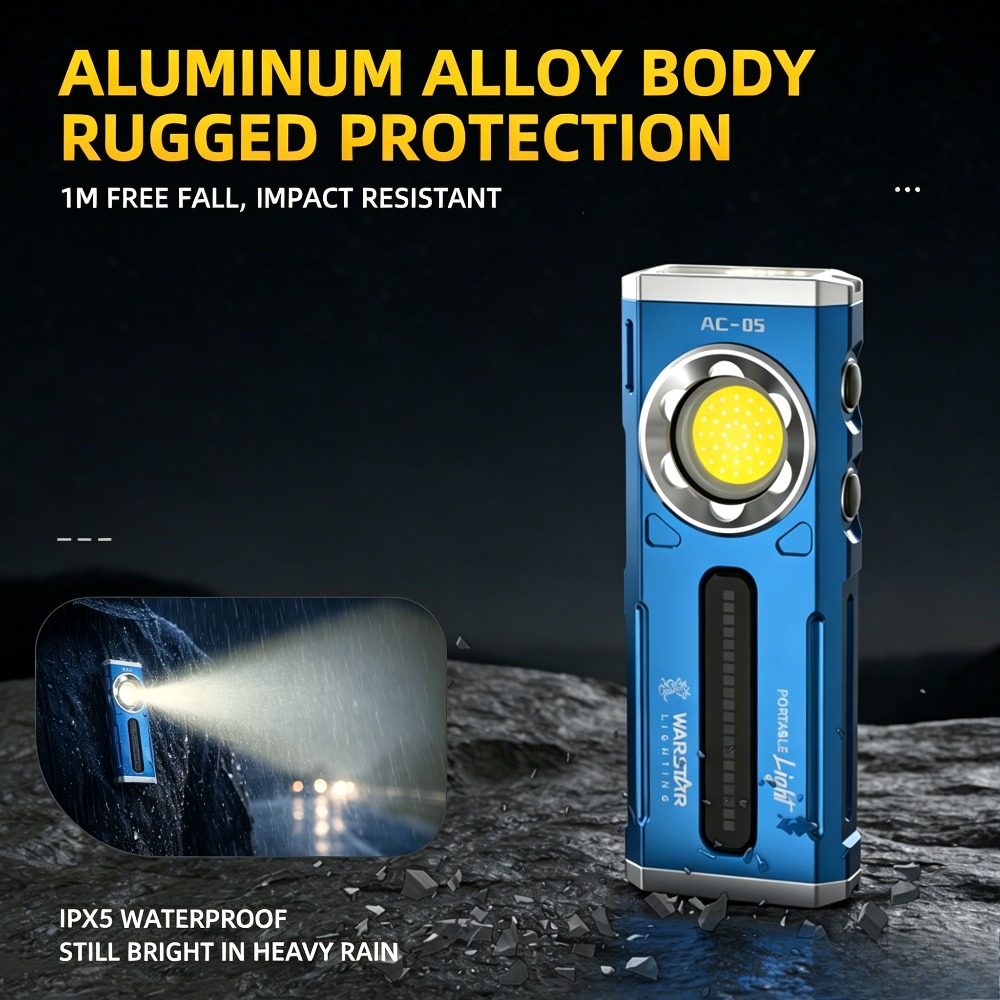 AC05 휴대용 손전등 고광도 장거리 방수 토치 - 야 - Outdoor Lighting The Range 리뷰 및 가격