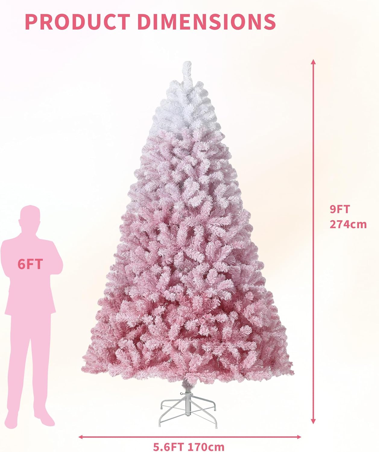 9피트 조명 장착 인공 크리스마스 트리, 100개의 따 - Outdoor Lighting Xmas 리뷰 및 가격