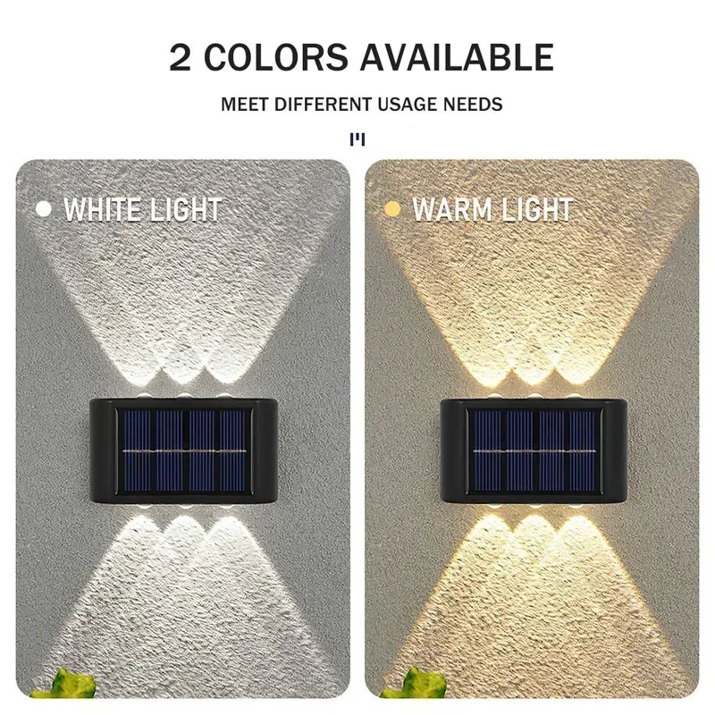 LED 태양광 조명 야외 방수 솔라 벽등 위아래 발광  - Outdoor Lighting Panel 리뷰 및 가격