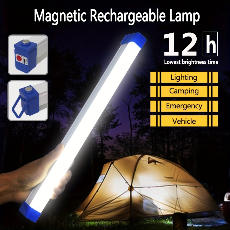 슈퍼 밝은 LED 손전등 USB 충전식 비상등 캠핑용  - Led Flood Light 리뷰 및 가격