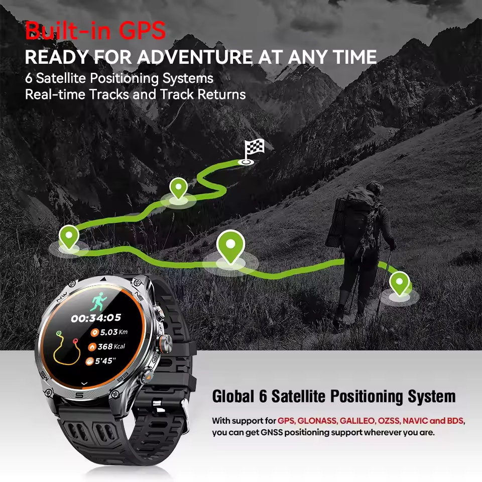 2026년 신형 GPS 아웃도어 스포츠 스마트워치 남성 - Outdoor Lighting Smart Controller 리뷰 및 가격
