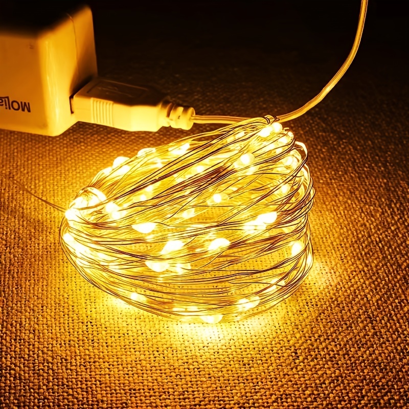 Led 요정 조명 구리 와이어 문자열 1/2/5/10M - Outdoor Lighting No Wiring 리뷰 및 가격