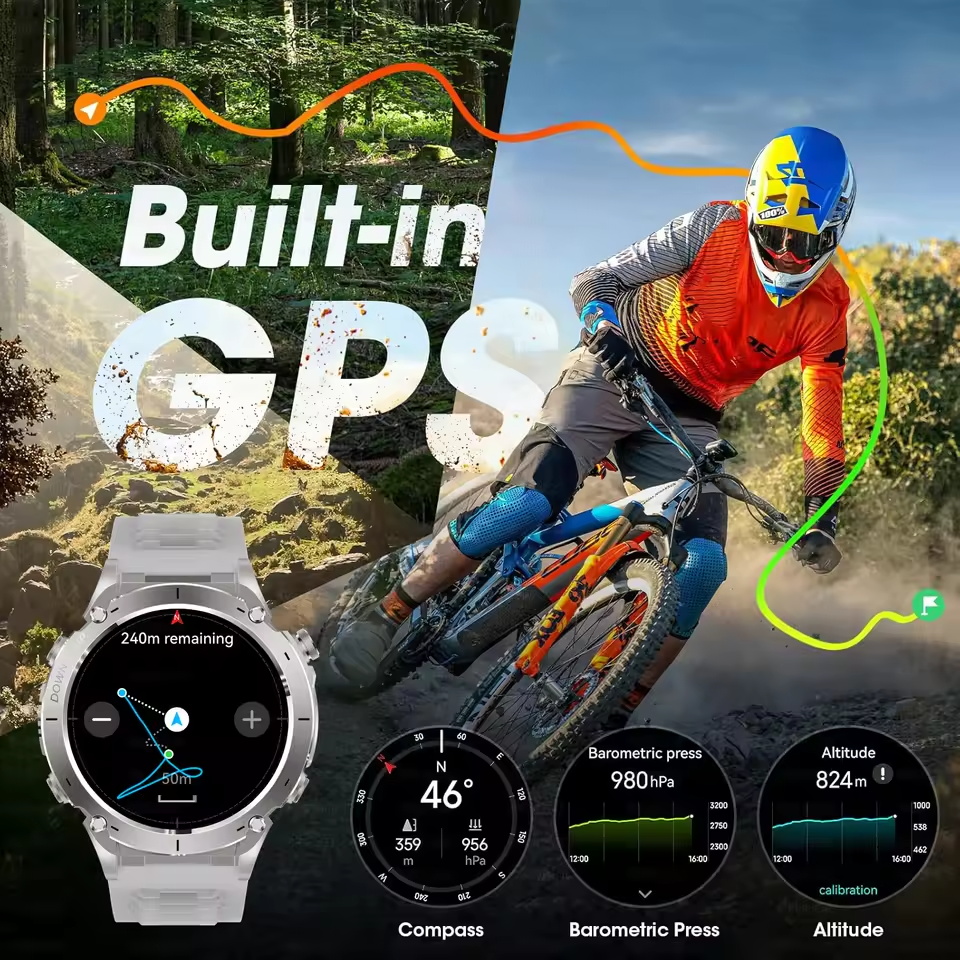 새로운 야외 T-Rex 3 군용 GPS 스마트 시계 1 - Outdoor Lighting Smart Controller 리뷰 및 가격