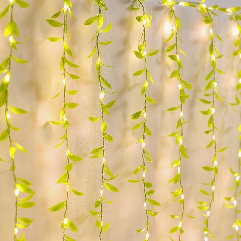 1/4/8PCS 2M 등반 등나무 빛 문자열 버드 나무 - Outdoor Lighting No Wiring 리뷰 및 가격