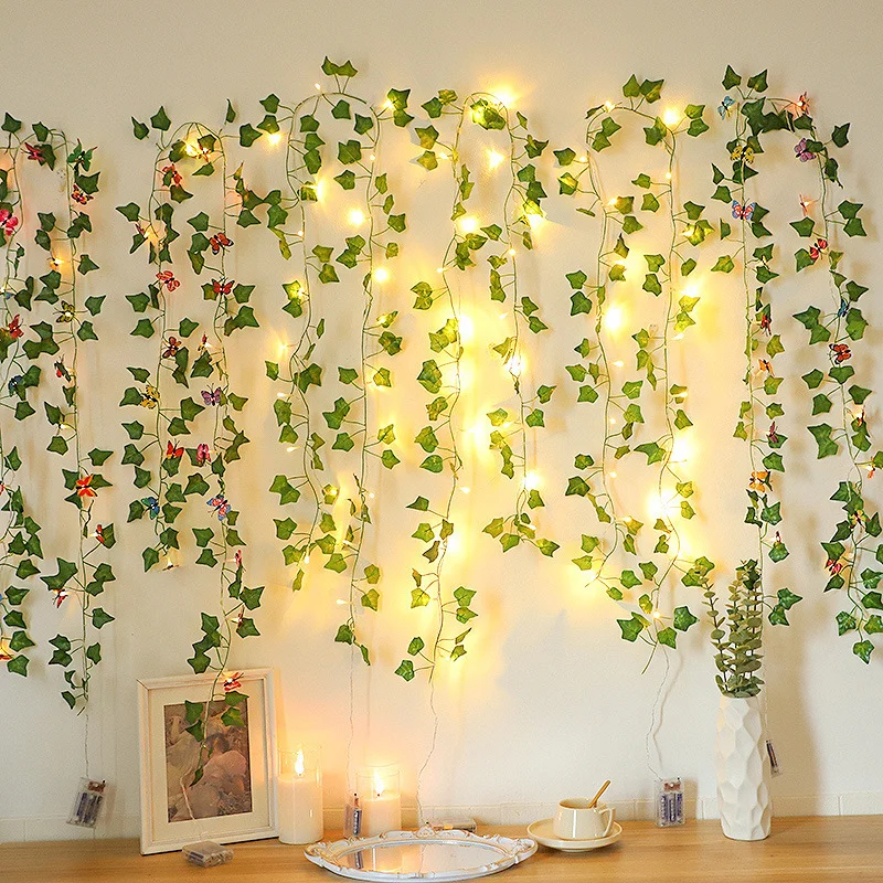 1/4/8PCS 2M 등반 등나무 빛 문자열 버드 나무 - Outdoor Lighting No Wiring 리뷰 및 가격