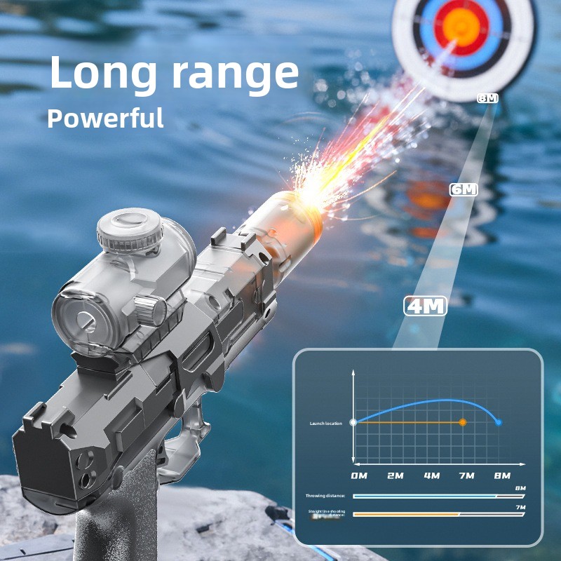 전동 물총 자동 연속 발사 물총 야외 장난감 장거리 사 - Outdoor Lighting The Range 리뷰 및 가격