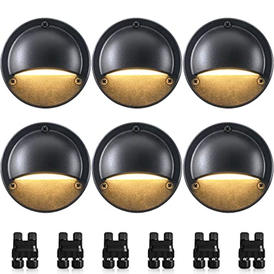 5W LED 저전압 데크 조명, 12-24V 스텝 조명 - Outdoor Lighting No Wiring 리뷰 및 가격