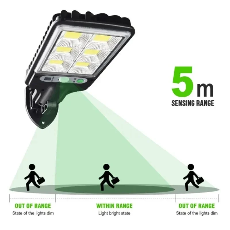 인체감지 센서가 있는 3가지 모드 야외 태양광 정원등, - Outdoor Lighting Portable 리뷰 및 가격