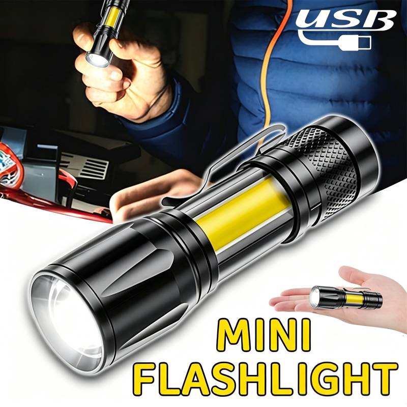 미니 LED 손전등 COB 투광등 휴대용 작업 토치 U - Led Flood Light 리뷰 및 가격