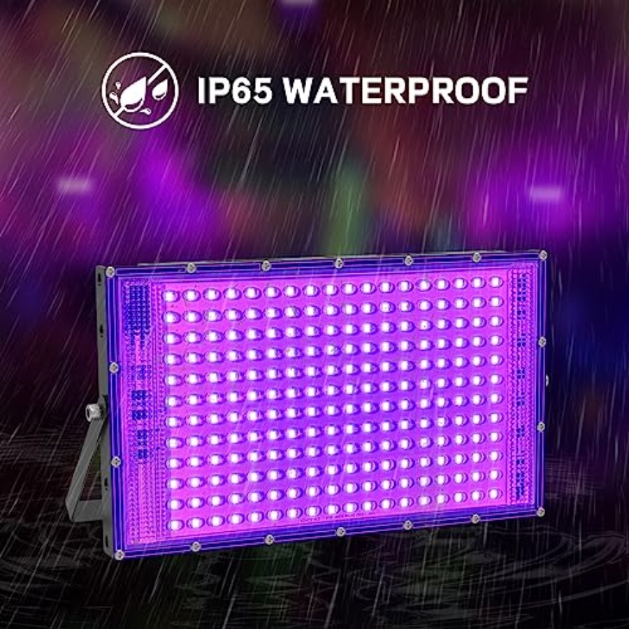 150W LED 블랙 라이트 2개 세트, 글로우 파티용 - Led Flood Light 리뷰 및 가격