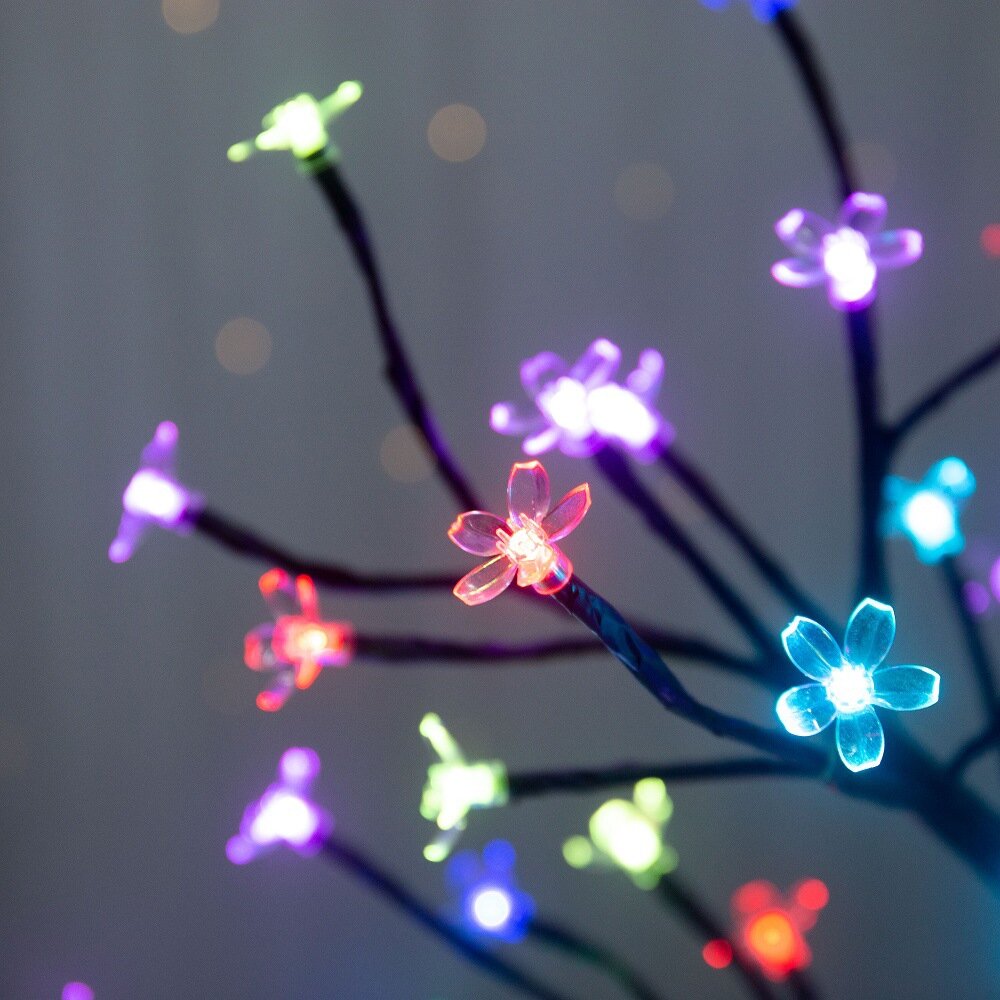 1/2PC 20LED 벚꽃 나무 가지 조명 실내외 홈  - Outdoor Lighting For Home 리뷰 및 가격