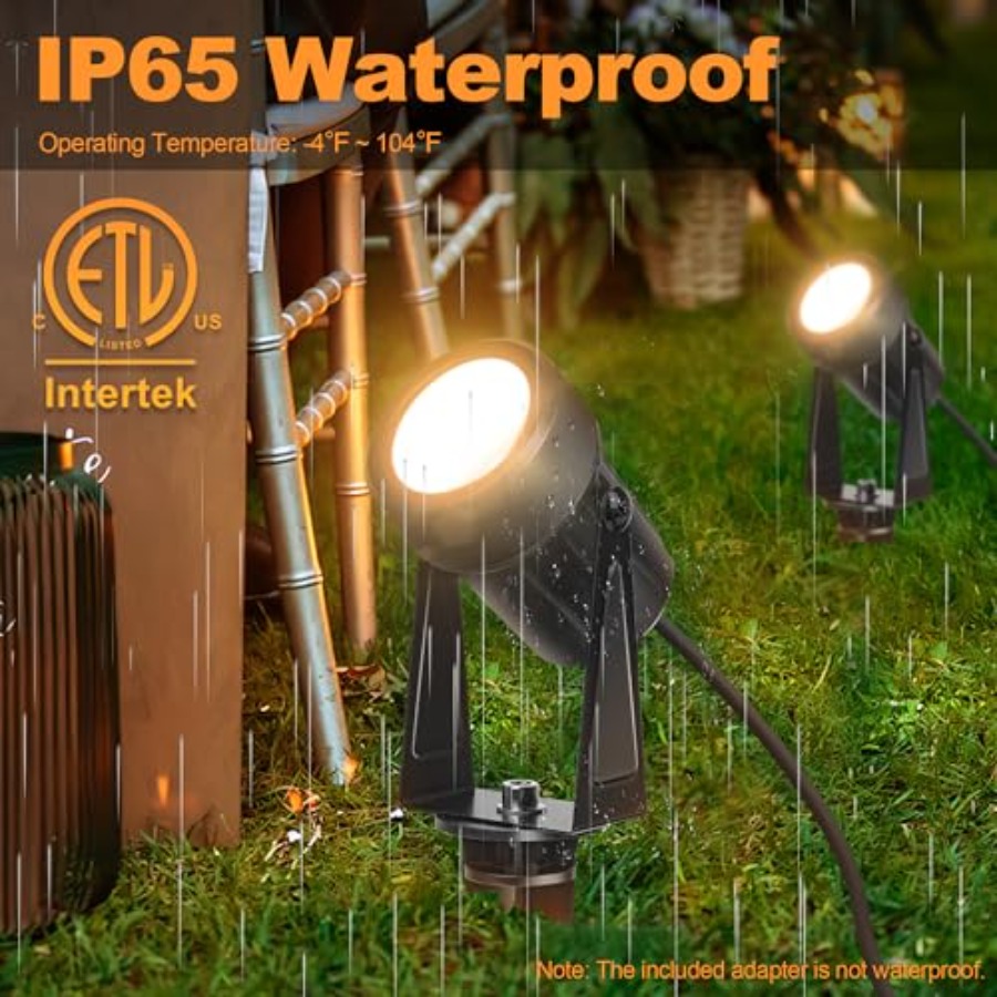 85.3FT LED 실외 조경 스팟 조명 저전압, 24 - Outdoor Lighting No Wiring 리뷰 및 가격