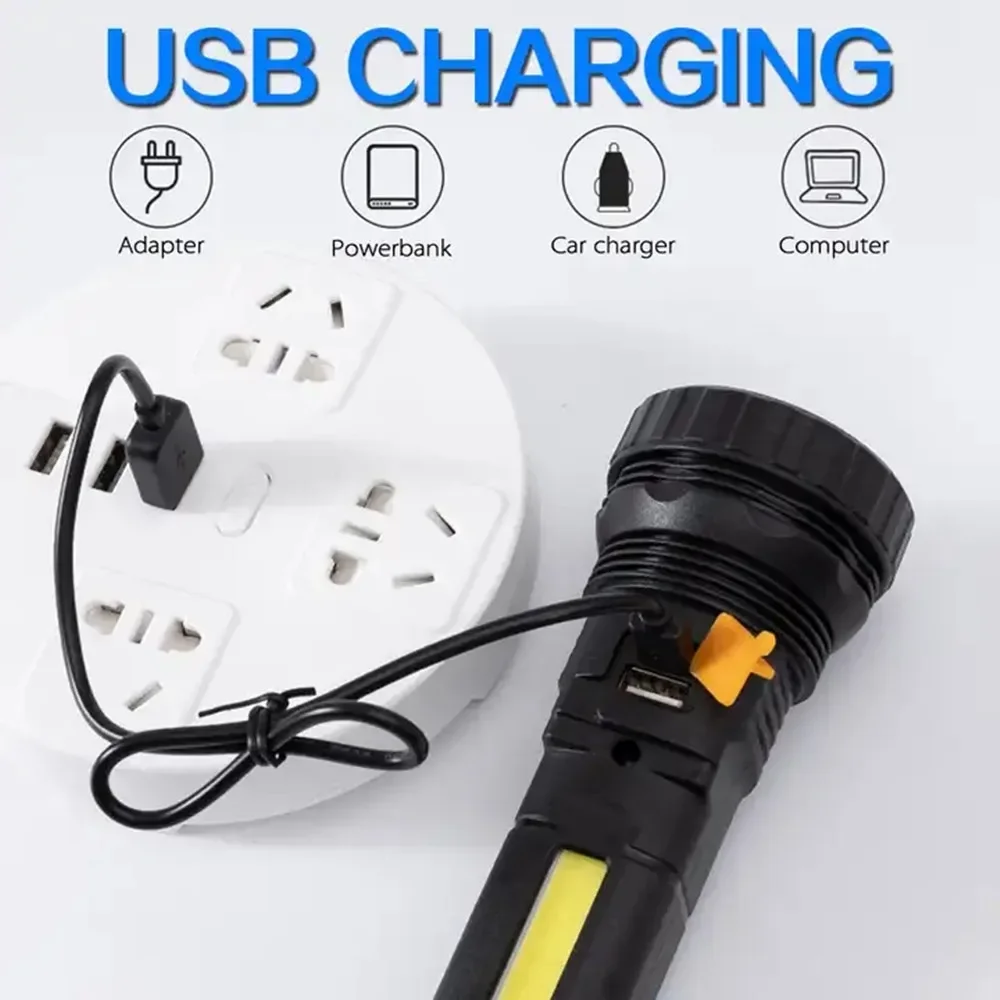 1PC 다기능 태양열 LED 손전등 야외 장거리 토치  - Outdoor Lighting The Range 리뷰 및 가격