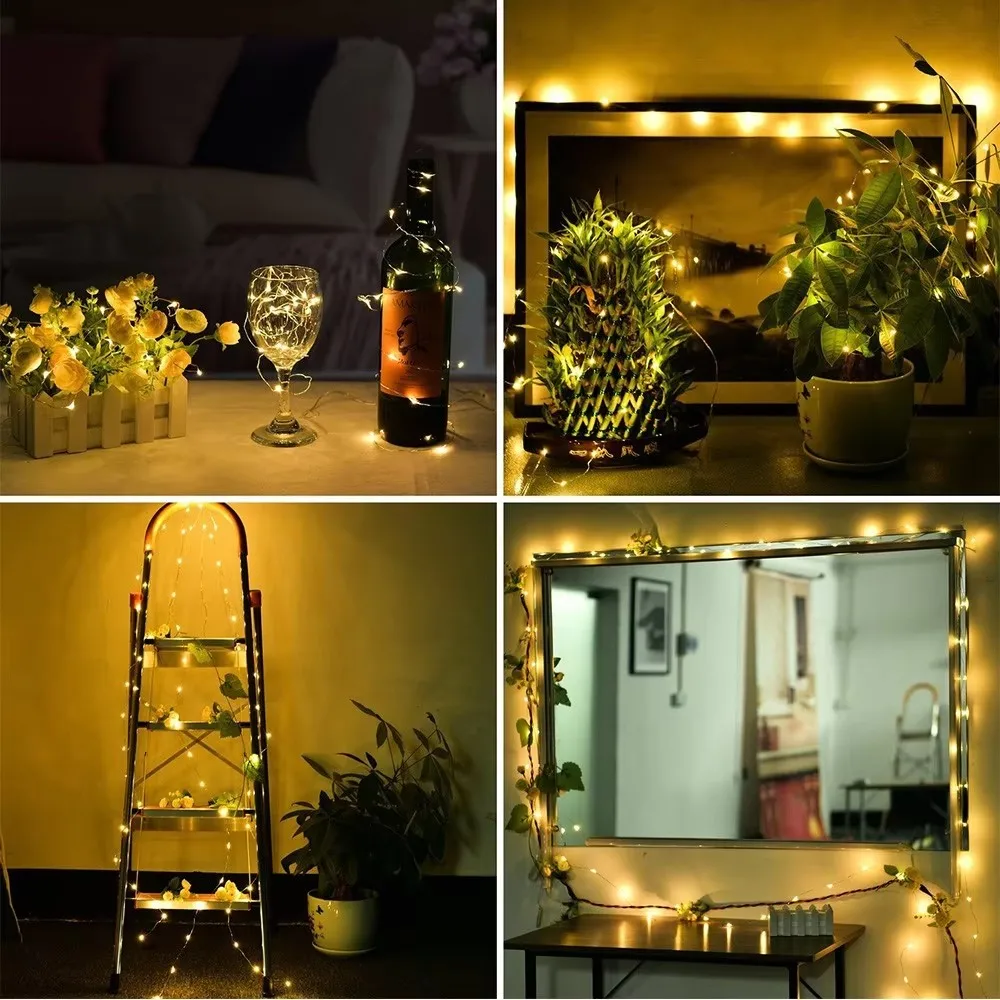 태양 요정 조명 야외 방수 태양 문자열 조명 8 모드  - Outdoor Lighting No Wiring 리뷰 및 가격